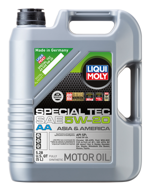 LIQUI MOLY 5L Special Tec AA Motor Oil SAE 5W20