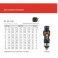 Grams Performance 550cc Evo X INJECTOR KIT