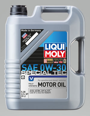 LIQUI MOLY 5L Special Tec V Motor Oil SAE 0W30