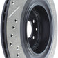 StopTech Infiniti G37 / Nissan 370Z SportStop Slotted & Drilled Rear Right Rotor