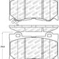 StopTech Performance 09-13 Infiniti FX35/FX37/FX45/FX50/08-13 G37 / 09-12 370Z Front Brake Pads