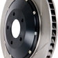 StopTech 03+ Nissan 350Z AeroRotor Rear Zinc Coated Slotted Rotor