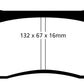 EBC 99-03 Aston Martin DB7 5.9 Orangestuff Front Brake Pads