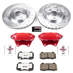 Power Stop 03-04 Infiniti G35 Front Z26 Street Warrior Brake Kit w/Calipers